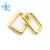 Import Newest Fashion Square Gold Buckle Premium Metal Buckle Customized Buckle from China