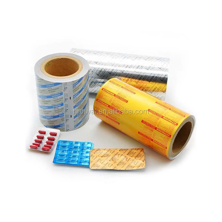 newest price wholesale OP/AL/VC PTP press through packaging alu foil blister package aluminum foil roll