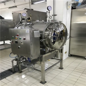 Newest Stainless Steel Sterilizer Retort Used in Food and Beverage Industry