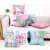 Import News Printed Protective Mixed Linen Sofa Cushion Cover from China