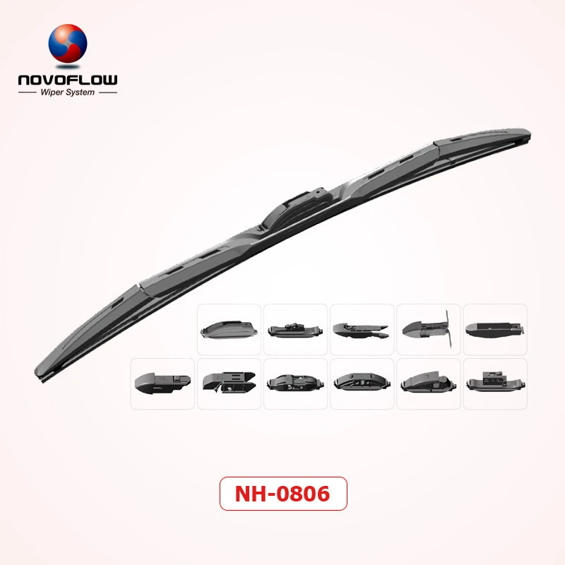 NH-0806 - Factory Wholesale Hight Quality Front Windscreen Windshield Soft Wiper Blade