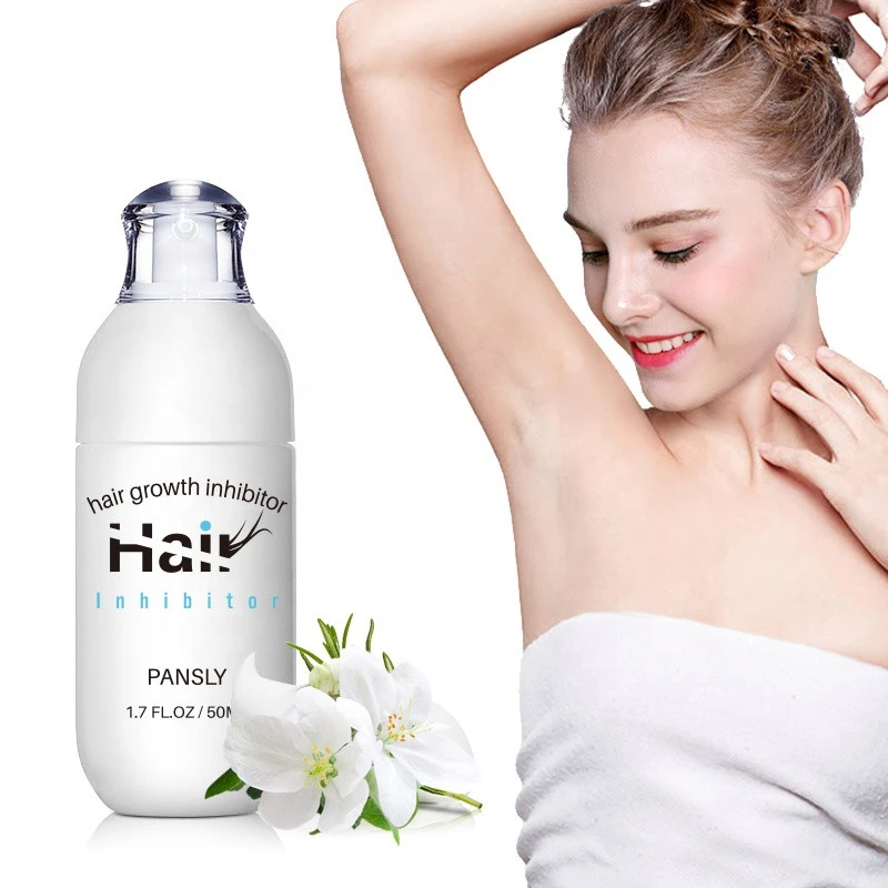 Non-Irritating painless hair grow inhibitor removal spray Armpit Legs Face hair removal permanent cream