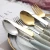 Import Nordic Marbling Flatware Ceramic Handle Stainless Steel Cutlery Set from China