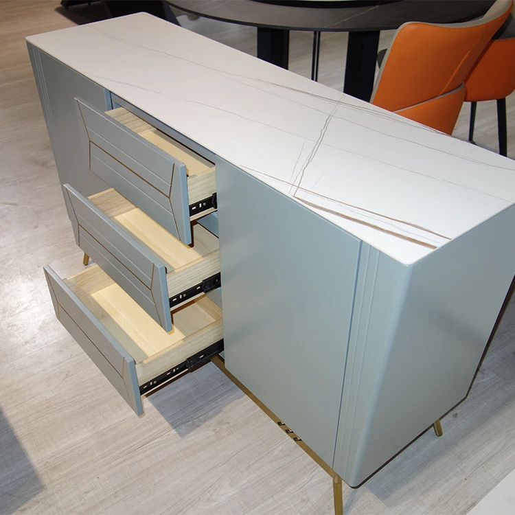 Nordic modern simple light luxury living room cabinet kitchen sideboard Side Cabinet