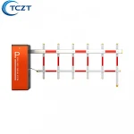 normal remote control traffic barrier gate for car park
