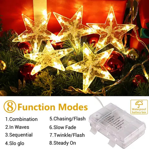 Window Falling Lights Buy Northland Christmas Indoor Window 5 Falling Star Battery Powered ...