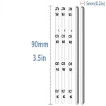 Nose Bridge for Mask Aluminum Strips  Adhesive Aluminum Flat Nose Clip Nose Bridge