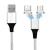 Import Nylon braided fast charging 3 in 1 magnetic usb cable from China