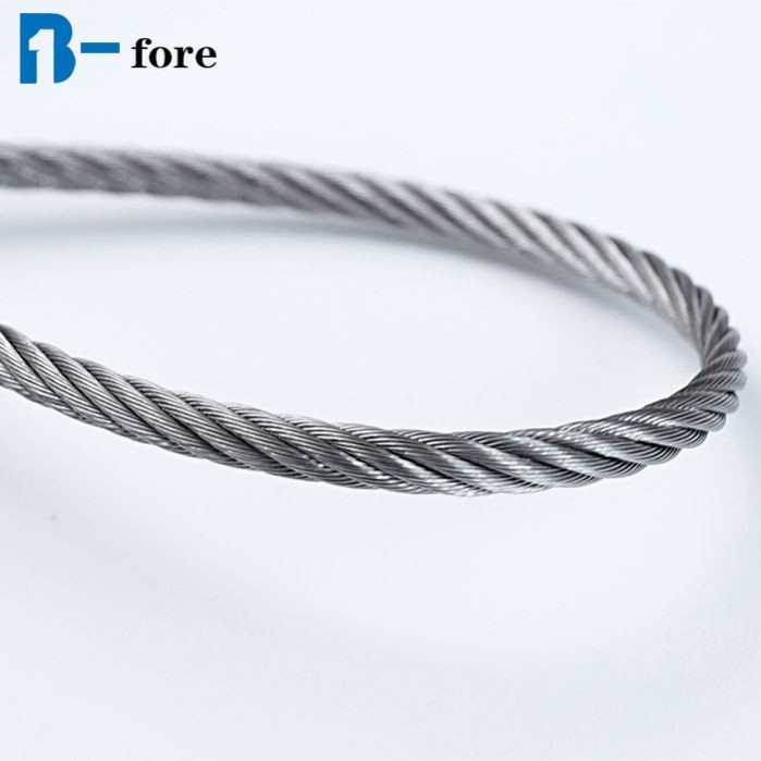 Nylon coated nice 316 stainless steel wire rope made in China