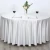 Import OEM ODM Custom Wholesale Silk Feeling High Quality Solid Color Waterproof Round Tablecloth from China