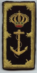 OEM security guard military uniform Embroidered Metal Badge