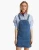 Import OEM Service Low Price Casual Denim Pinafore Dress For Women from China