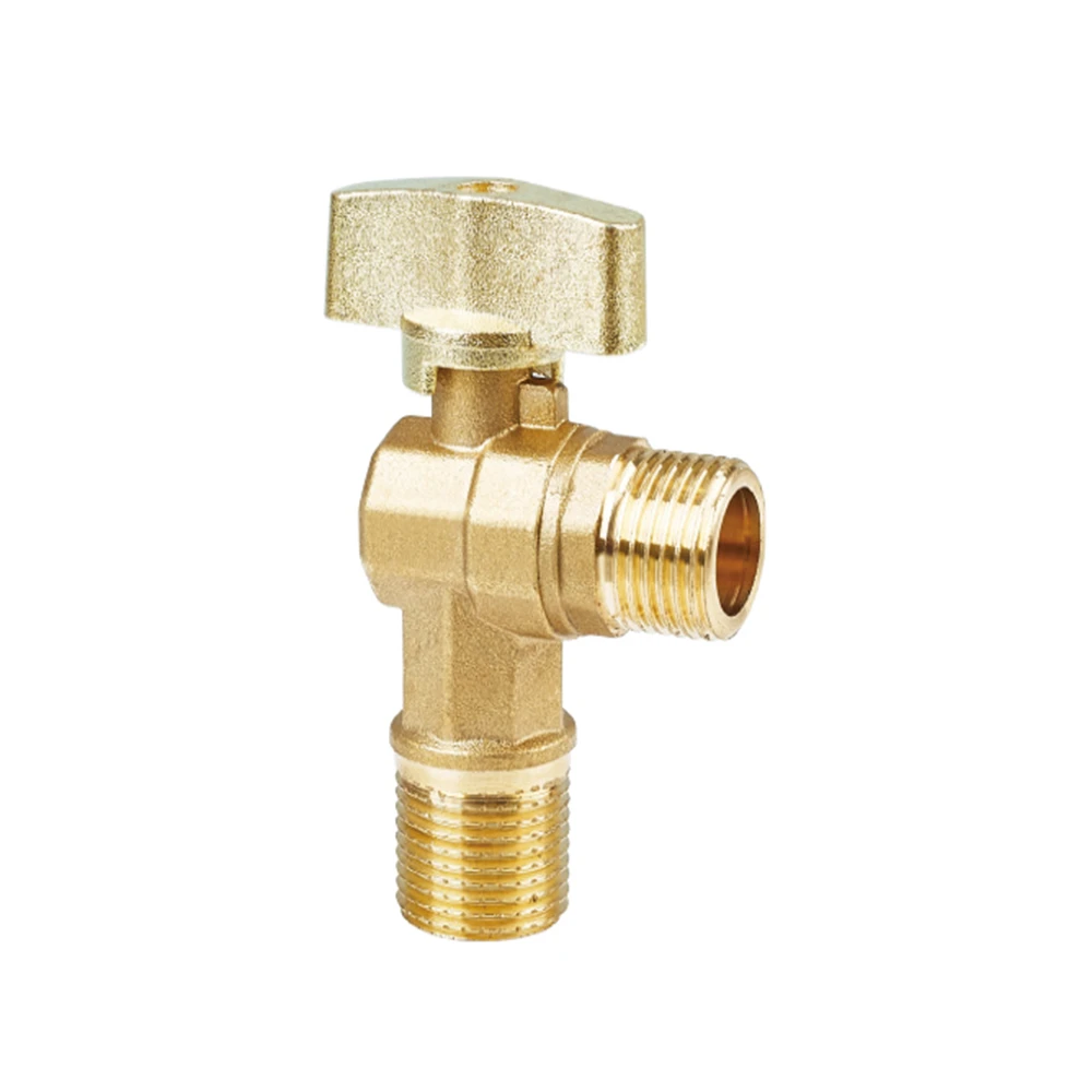 OEM Triangle water Brass Angle Valve with best price manufactur