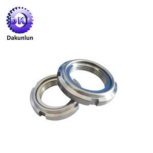 OEM/ODM Custom Stainless Steel Bearing Accessories Bushing Round Sleeve With Thread