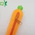 Import OKSILICONE Water Leak Resistant Silicone Pen Pencil Bag Case with Zipper Carrot Design Cosmetic Pouch Stationery Holder Bag from China