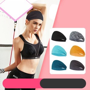 Online Hot Sale Product More Color Summer Yoga Sport Hair Band Sweatband For Girl