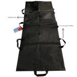 Osgoodway 2020 China Wholesale Waterproof Disposable Biodegradable Funeral Dead Body Bag with 8 carrying handles Hold 130kgs