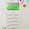 Other Advertising Equipment 3 pin 8 port usb charger for mobile phones charge cabinet 8 bay phone kiosk digital signage