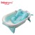 Import Other Baby Supplies Kids Children Toddler Foldable Bathtub, Newborn Baby Plastic Collapsible Folding Bath Tub With Bath Cushion/ from China
