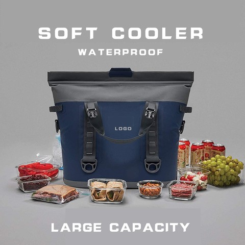 Outdoor camping  waterproof box insulated cooler bag soft cooler backpack