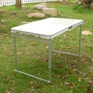Outdoor foldable aluminum table, camping table and stools JF-15-10