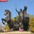 Import Outdoor Large Classic Ancient Brass Horse Chariot Sculpture Bronze Boadicea and Her Daughters Statue from China