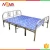 Import outdoor simple design easy carrying metal frame double folding camping bed from China