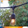 outdoor use IP 67 LED light strings with E27 bulb LED Festoon belt light in holiday lighting