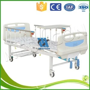 over-bed table 2 cranks hospital bed manufacturers king size adjustable bed