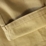 Overruns In Stock Women Winter Essential Khaki Twill Cotton Pencil Trousers Pants