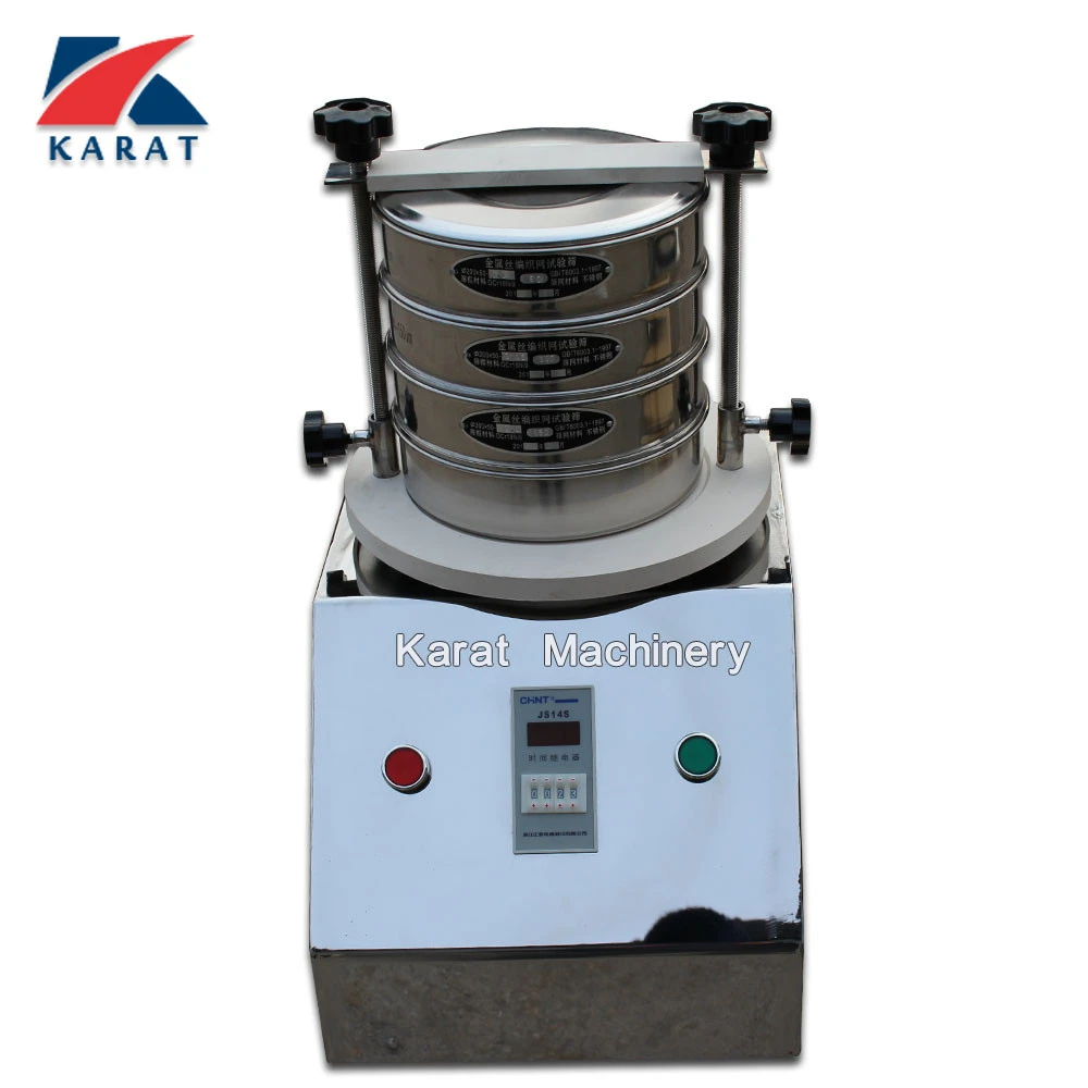 Particle size sieve vibrating testing equipment