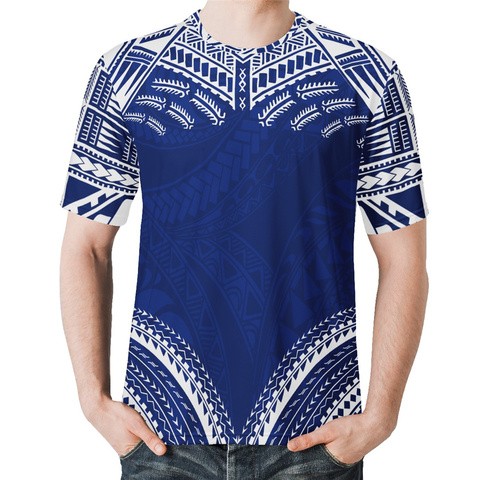 Personalized Customized T-shirt Men Hibiscus Samoa Design Polynesian Print Short Sleeve Round Neck Office shirt Casual Male Tops