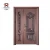 Import Phipulo Factory New Design Forge Front Door Iron Wrought Steel Door Low Price from China