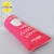 Import Pink plastic packaging tube with silver hot stamping from China