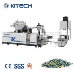 Plastic Recycling Granulation Line For Nylon Fiber