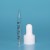 Import plastic stripe screw cap with glass pipette dropper for essential oil bottle from China