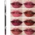 Import plastics material mechanical lip liner two end lips beauty makeup lipliner pencil from China