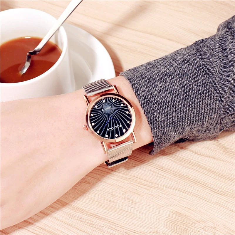 Pollock  PK8054 Factory Custom Couple Watch Chic Women Quartz Watches Supplier Dongguan