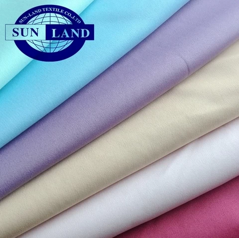 polyester knit silver ion anti-bacterial interlock fabric for underwear fabric