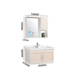 Popular Bathroom vanity Hot Sale Cabinet Luxury Modern Bathroom Furniture  Bathroom Cabinet