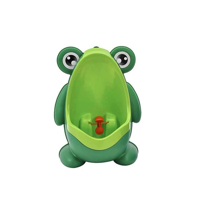 Portable frog-shaped toilet training children standing potty urinal for children