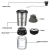 Import Portable Home Adjustable Ceramic Conical Burr Mill Hand Manual Coffee Grinder For Sale from China