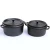 Import Pre Seasoned Cast Iron Dutch Oven with Dual Handle and Cover Casserole BSCI factory from China