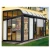Import prefab sun porch/glass screened laminated glass attached house from China