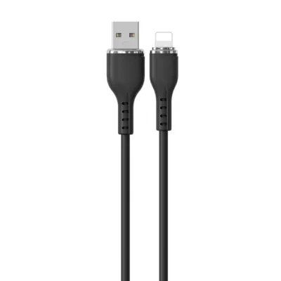 Private Label Factory Black 1m/2m/3m iPhone iPad Charging Cord Cable OEM Wholesale Manufacturer in China
