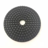 Professional Diamond flexible wet polishing pad for stone, Dia 100mm grit 50