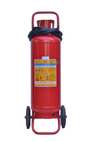 Professional Manufacturer Rescue Fire Fighting Equipment Wheeled Abc Powder Fire Extinguisher