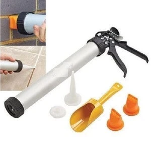 PROFESSIONAL MORTAR AND GROUNDING GUN SET FOR BRICK POINTING & TILE CEMENT
