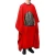 Import Professional Red Barber Hairdressing Haircut Cloak Transparent Hair Cutting Cape from China