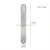 Import Professional Stainless Steel Round Nail Care File with Double Sided for Manicure Nails File from China